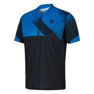 Cyklistický dres s krátkým rukávem ZIENER-PESLER man (tricot) blue obraz