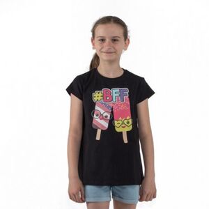 Dívčí tričko s krátkým rukávem AUTHORITY KIDS-T-BFF_black obraz