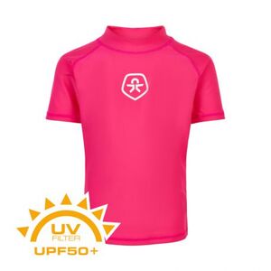 Plavkové tričko COLOR KIDS-T-shirt - Solid-571-Pink Yarrow obraz