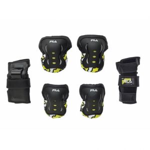 Chlapecké chrániče na brusle FILA SKATES-JR BOY FP GEARS BLK/YELLO obraz