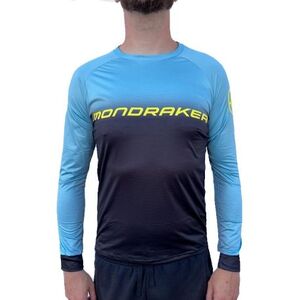 Pánský cyklistický dres s dlouhým rukávem MONDRAKER-Enduro/Trail Jersey long, frost green/black/yellow obraz
