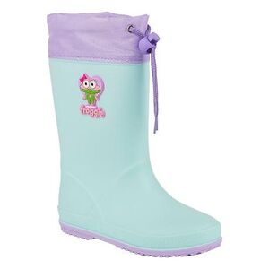 Dívčí gumáky COQUI-Rainy Collar Frog lt. mint/lt. lila hero obraz