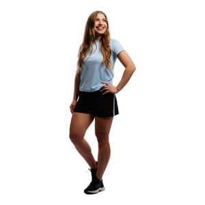Dámské běžecké kraťasy ANTA-Shorts-862225506-3-SS22_Q2-Basic Black/Sky Blue obraz