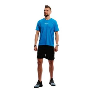 Pánské běžecké tričko s krátkým rukávem ANTA-SS Tee-852225101-1-SS22_Q2-Moon Blue/Heather obraz