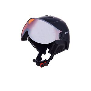 Lyžařská helma se štítem BLIZZARD-Double Visor ski helmet, black matt, orange lens, silver mirror S2 obraz