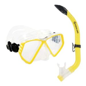 Chlapecká potápěčská/snorklovací sada AQUALUNG-CUB COMBO SN TRANS / YELLOW obraz