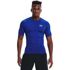 Pánské kompresní tričko s krátkým rukávem UNDER ARMOUR-UA HG Armour Comp SS-BLU obraz