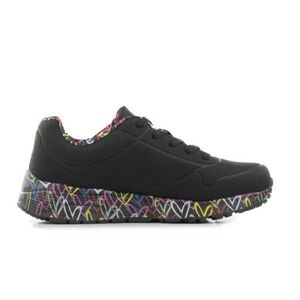 Dívčí rekreační obuv SKECHERS-Uno Lite Lovely Luv K black obraz