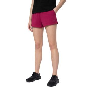 Dámské teplákové kraťasy 4F-SHORTS CAS F175-53S-DARK PINK obraz