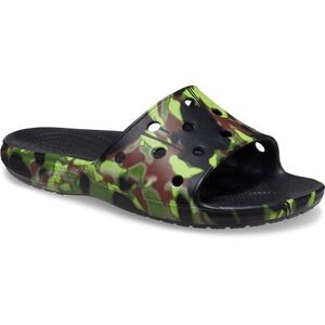 Pantofle (plážová obuv) CROCS-Classic Crocs Spray Camo Slide black obraz