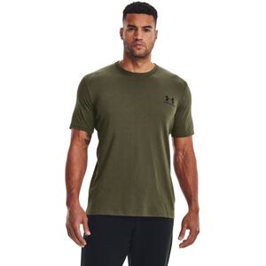 Pánské tričko s krátkým rukávem UNDER ARMOUR-UA M SPORTSTYLE LC SS-GRN obraz