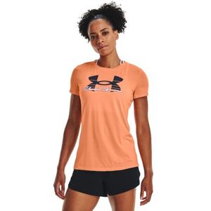 Dámské tréninkové tričko s krátkým rukávem UNDER ARMOUR-UA Tech Solid Script SSC-ORG obraz