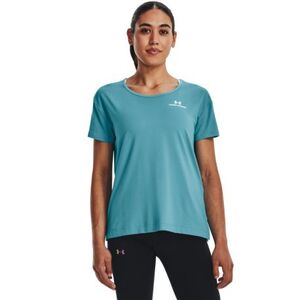 Dámské tréninkové tričko s krátkým rukávem UNDER ARMOUR-UA Rush Energy SS-BLU-GHL obraz