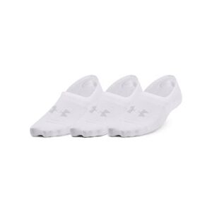 Neviditelné ponožky UNDER ARMOUR-3 PACK-UA Breathe Lite Ultra Low-WHT obraz