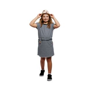 Dívčí šaty AUTHORITY-D-DORIANA G navy stripe obraz