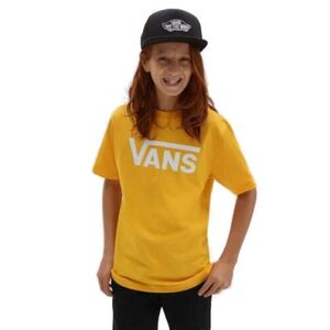 Chlapecké tričko s krátkým rukávem VANS-BY CLASSIC BOYS-OLD GOLD-WHITE obraz