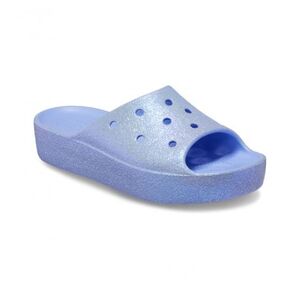 Dámské pantofle (plážová obuv) CROCS-Classic Platform Glitter Slide W moon jelly obraz