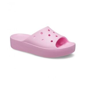 Dámské pantofle (plážová obuv) CROCS-Classic Platform Slide flamingo obraz