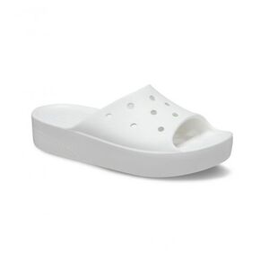 Dámské pantofle (plážová obuv) CROCS-Classic Platform Slide white obraz