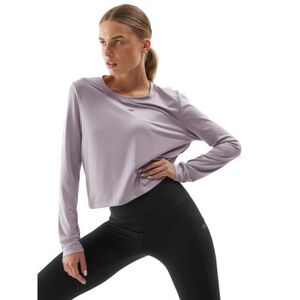 Dámské tréninkové tričko s dlouhým rukávem 4F-LONGSLEEVE FNK-WAW23TFLOF187-25S-GREY obraz