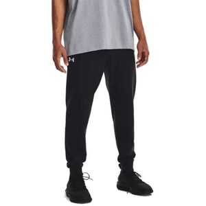 Pánské zateplené tepláky UNDER ARMOUR-UA Rival Fleece Joggers-BLK obraz