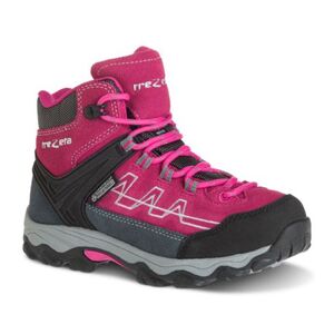 Dívčí vysoká turistická obuv TREZETA-Storm WP K fuchsia/silver obraz