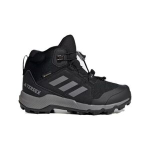 Juniorská kotníková turistická obuv ADIDAS-Terrex Mid Jr GTX core black/grey three/core black obraz