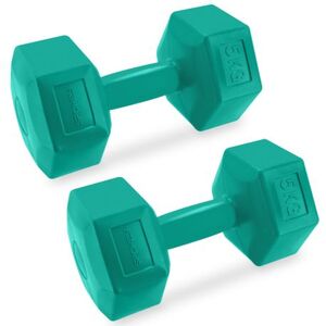 Sada závaží SPOKEY-MONSTER GREEN HEXA 2x 5 kg obraz