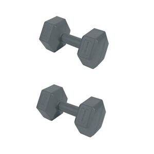 Sada závaží SPOKEY-MONSTER GREY HEXA 2x 3 kg obraz