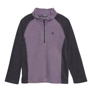 Dívčí lyžařská fleece mikina COLOR KIDS-Fleece Pulli - Striped, violet tulle obraz