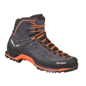 Pánská kotníková turistická obuv SALEWA-MTN Trainer Mid GTX asphlat/fluo orange obraz