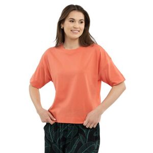 Dámské tričko s krátkým rukávem VOLCANO-T-FLAME-405-CORAL obraz