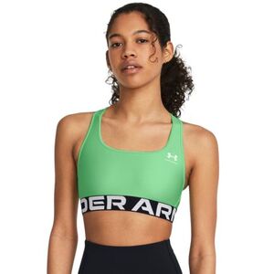 Dámská sportovní tréninková podprsenka UNDER ARMOUR-UA HG Authentics Mid Branded-GRN 350 obraz