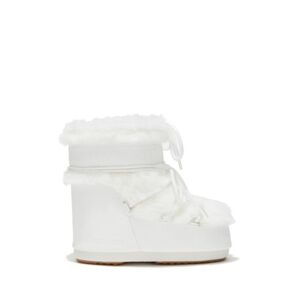 Dámské kotníkové zimní boty MOON BOOT-MB ICON LOW FAUX FUR, A002 OPTICAL WHITE obraz