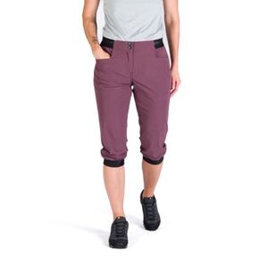 Dámské turistické 3/4 kalhoty NORTHFINDER-CAROLE-481-plum obraz