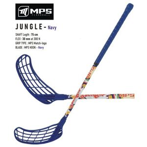 Dětská florbalová hokejka MPS-JUNGLE Navy L obraz