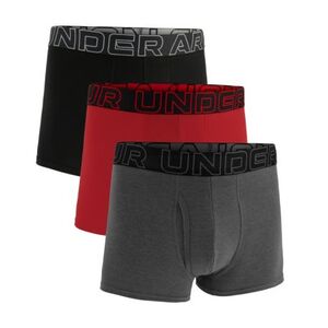 Pánské boxerky UNDER ARMOUR-3 PACK-UA PERFORMANCE COTTON - SOLID 3 inch-GRY obraz