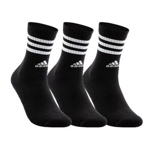 Ponožky ADIDAS-3S C SPW CRW 3P BLACK/WHITE obraz