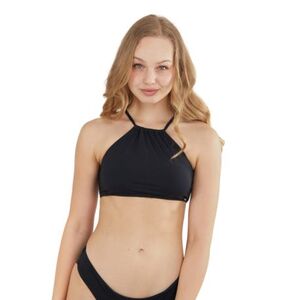 Dámské plavky horní díl FUNDANGO-Hogg High Neck Top-890-black obraz