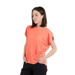 Dámské turistické tričko s krátkým rukávem FUNDANGO-Rush T-shirt-352-coral obraz