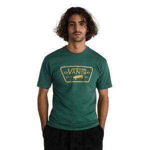 Pánské tričko s krátkým rukávem VANS-MN FULL PATCH-BISTRO GREEN obraz