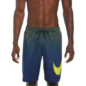 Pánské plavky NIKE SWIM-Grid Swoosh Breaker 9 inch-730-opti yellow obraz