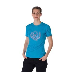 Dámské turistické tričko s krátkým rukávem NORTHFINDER-MILDRED-530-royalblue obraz