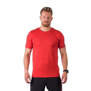 Pánské turistické tričko s krátkým rukávem NORTHFINDER-JONES-633-darkredmelange obraz