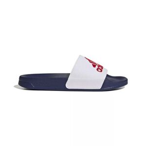 Pánské pantofle (plážová obuv) ADIDAS-Adilette Shower M cloud white/better scarlet/victory blue obraz