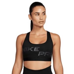 Dámská sportovní tréninková podprsenka NIKE PRO-W DF SWSH LGT SPT GRX BRA-FN2749-010-black obraz