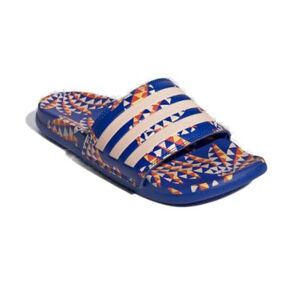 Dámské pantofle (plážová obuv) ADIDAS-Adilette Comfort bold blue/bliss orange/bold blue obraz