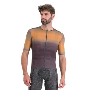 Pánský cyklistický dres s krátkým rukávem SPORTFUL-Sky rider supergiara jersey, mud obraz