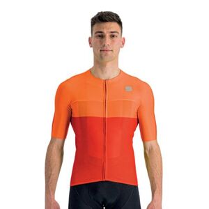 Pánský cyklistický dres s krátkým rukávem SPORTFUL-Light pro jersey, chili red carrot obraz