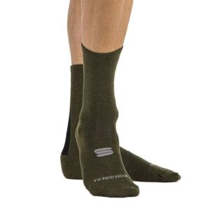 Cyklistické ponožky SPORTFUL-Merino wool 18 socks, beetle black obraz